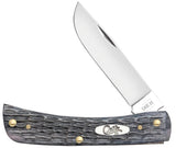 Pocket Worn® Crandall Jig Gray Bone Sod Buster Jr® Knife Front View