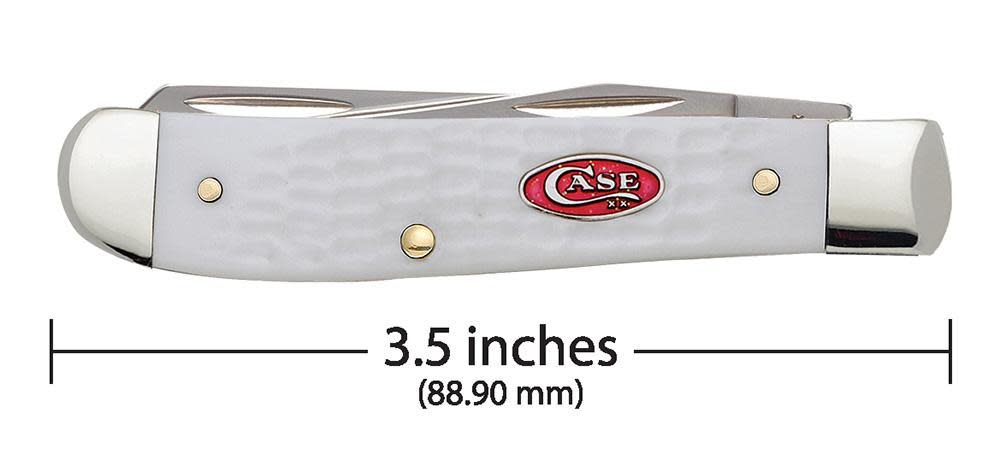 SparXX™ Standard Jig White Synthetic Mini Trapper Knife Dimensions