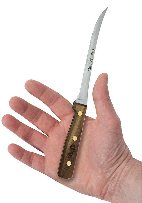 Vintage Multi Color Handle Paring Knife set of 4. 2 1/2 Blade