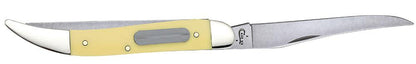 Yellow Synthetic Fishing Knife Open