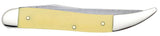 Yellow Synthetic Fishing Knife Closed
