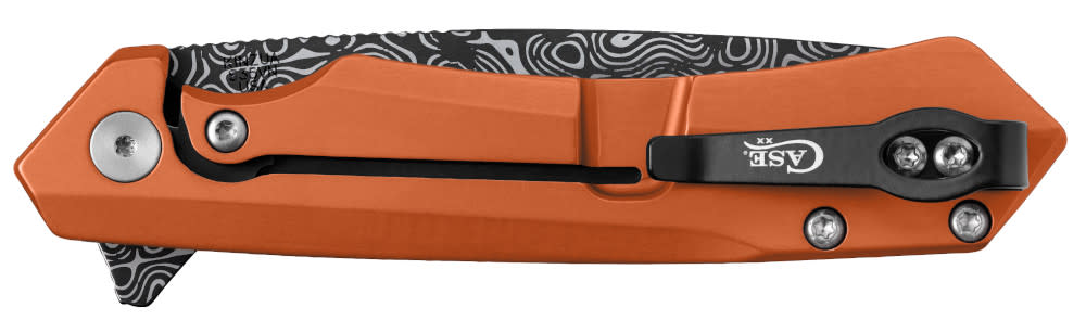 Embellished Orange Anodized Aluminum Kinzua® Closed