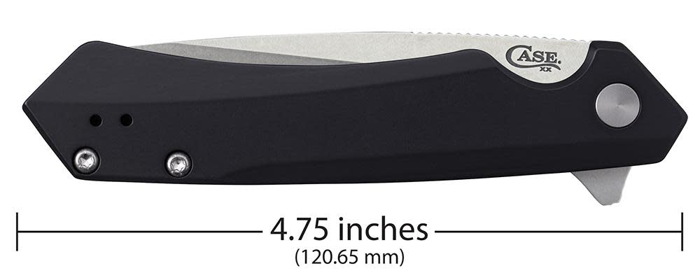 Black Anodized Aluminum Kinzua® Knife Dimensions