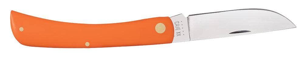 Orange Synthetic Sod Buster® Knife Open