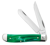 John Deere Smooth Green Pearl Kirinite® Mini Trapper Knife
