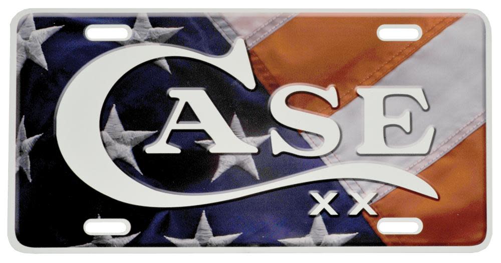 USA Flag License Plate