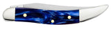 Blue Pearl Kirinite® Small Texas Toothpick Knife Closed