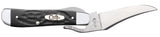 Jigged Rough Black® Synthetic Russlock® Knife Open