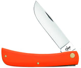 Orange Synthetic Sod Buster Jr® Knife Front View