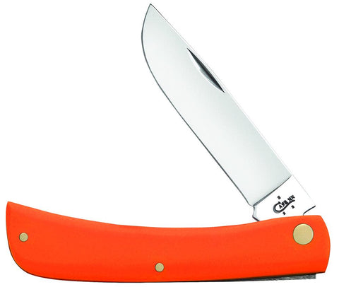 Orange Synthetic Sod Buster Jr® Knife Front View