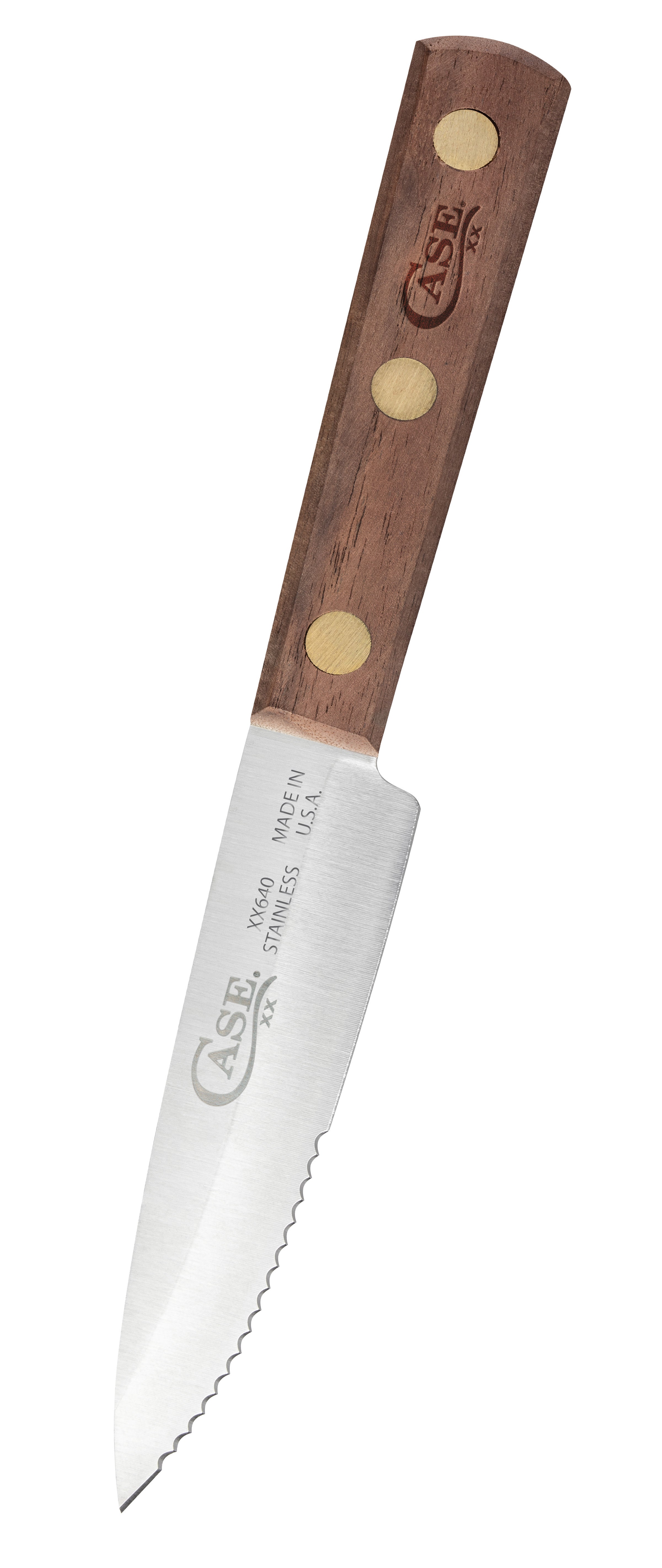 Case XX Kitchen Cutlery Steak Knives Walnut Wood 6-Knife Set 11078
