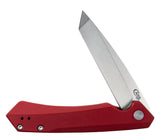 Red Anodized Aluminum Kinzua® Knife