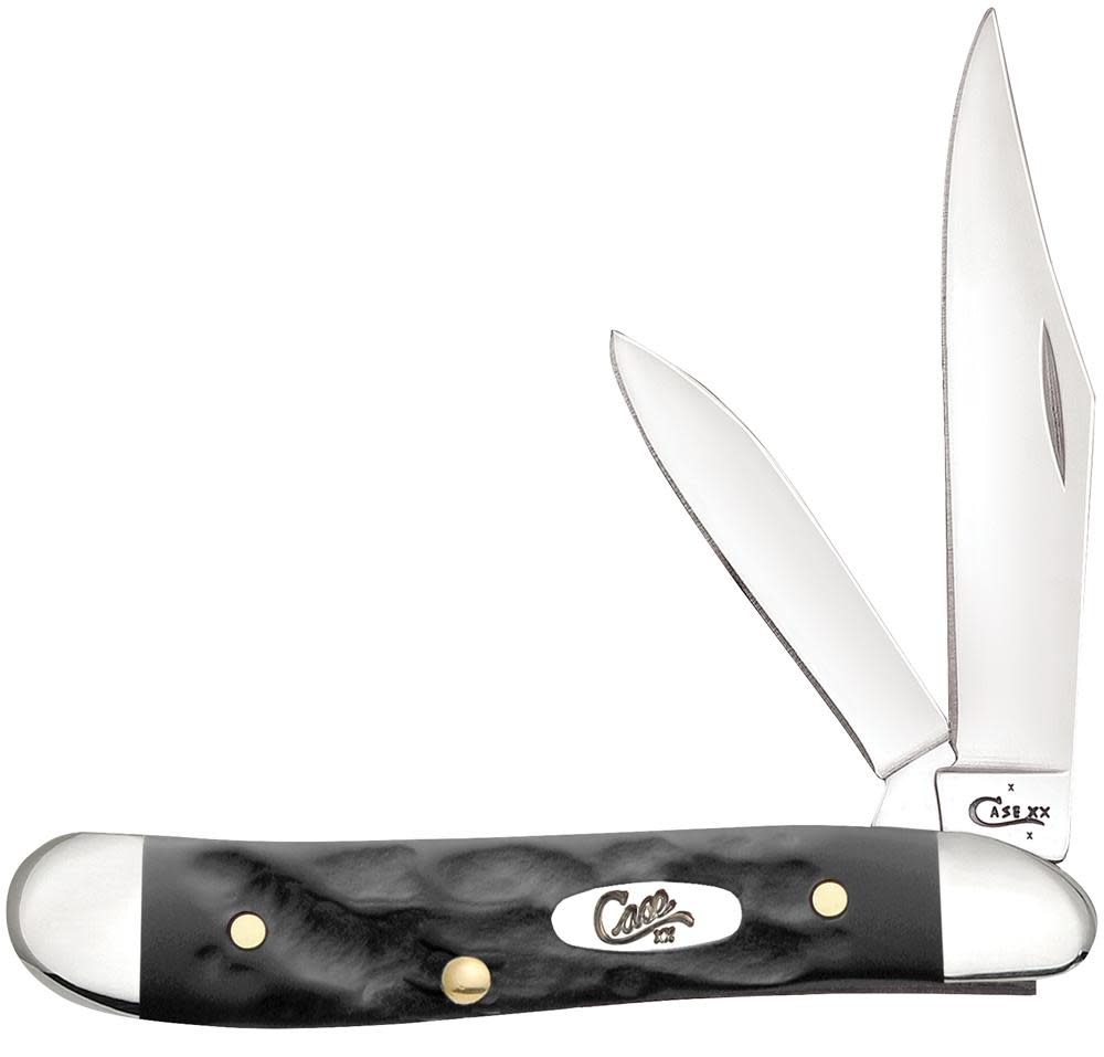 Rough Black® Synthetic Peanut Knife Front View
