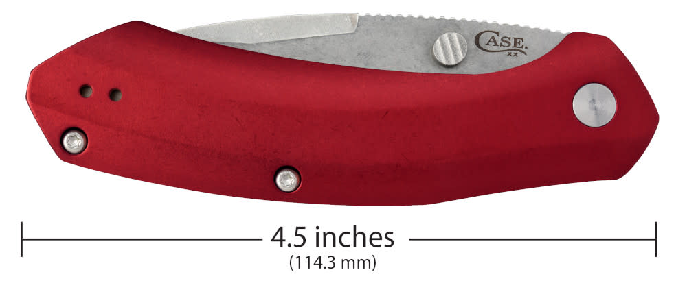 Red Anodized Aluminum Westline® Dimensions