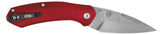 Red Anodized Aluminum Westline in hand