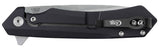 Black Anodized Aluminum Kinzua® with Spear Blade Knife Closed