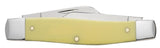 Yellow Synthetic CS Large Stockman Knife Closed