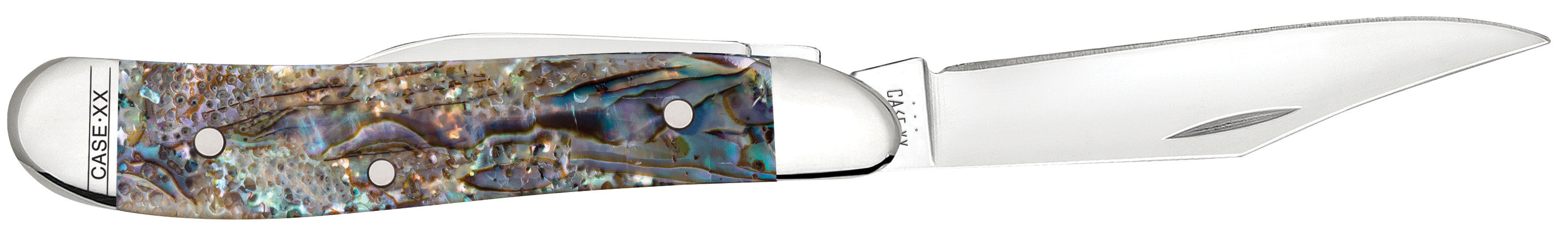 Smooth Abalone Peanut Knife Open