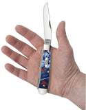 Patriotic Kirinite Trapper Knife in Hand