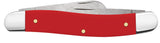 American Workman Smooth Red Synthetic CS Medium Stockman Knife Closed