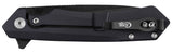 Embellished Black Anodized Aluminum Kinzua® with Spear Blade Closed