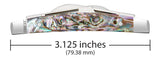 Smooth Abalone Small Congress Knife Dimensions