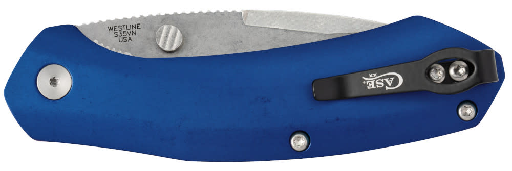 Blue Anodized Aluminum Westline® Closed