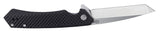 Embellished Black Anodized Aluminum Kinzua® Knife Open