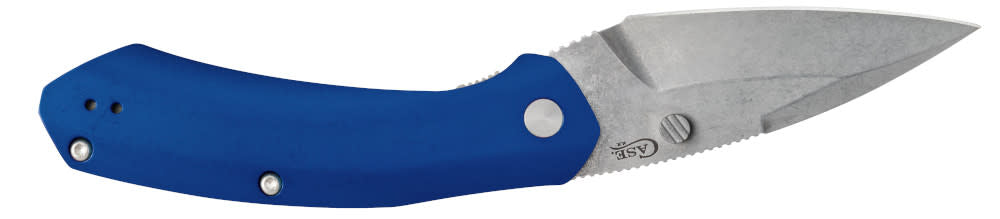 Blue Anodized Aluminum Westline® Open (Front)