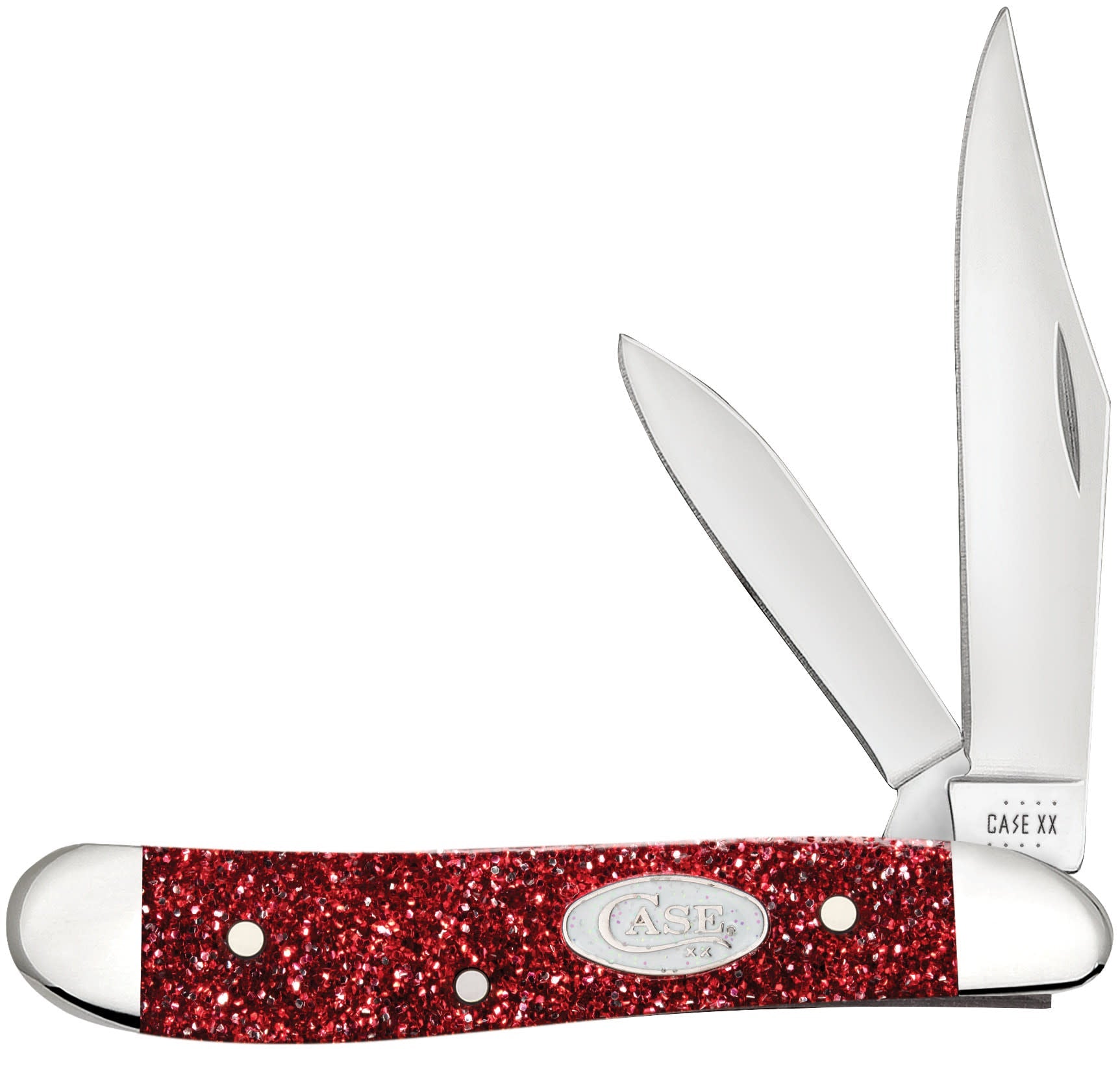 Ruby Stardust Kirinite® Peanut Knife Front View