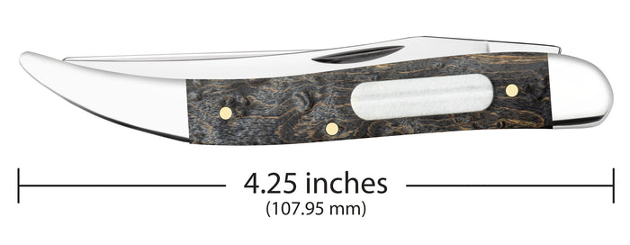 Case®  Smooth Gray Birdseye Maple Fishing Knife –