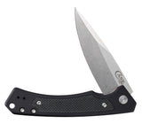 Black Anodized Aluminum Marilla® with Black G-10 Inlay Knife Open