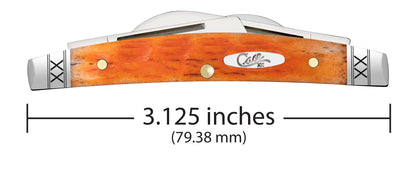 Crandall Jig Cayenne Bone Small Congress Knife Dimensions