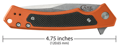 Orange Anodized Aluminum Marilla® Knife Closed