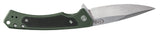 OD Green Anodized Aluminum G-10 Marilla Knife Open (Front)