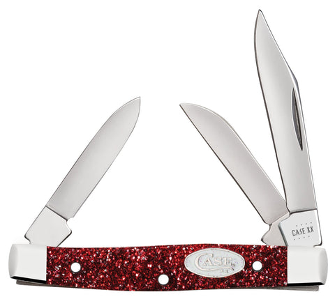 Ruby Stardust Kirinite® Small Stockman Knife Front View