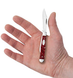 Ruby Stardust Kirinite® Small Swell Center Jack Knife in Hand