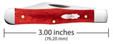 Smooth Old Red Bone Small Swell Center Jack Knife Dimensions
