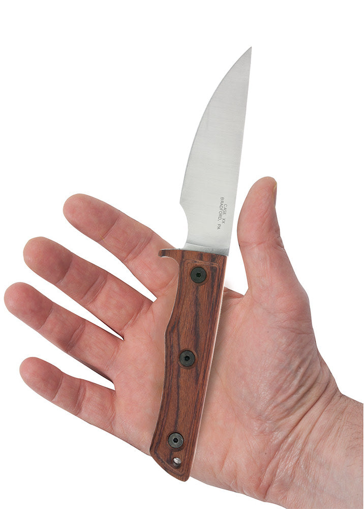 Smooth Black Rust Hardwood Composite Hunter in Hand