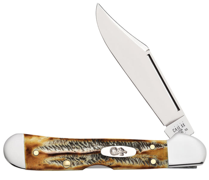 Jigged Case 6.5 BoneStag® Mini CopperLock® Knife